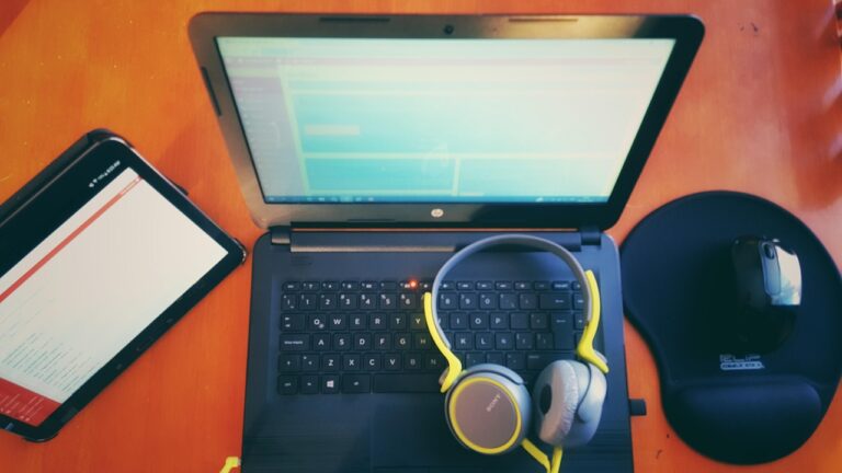 A person reviewing data on a computer screen in a quiet office